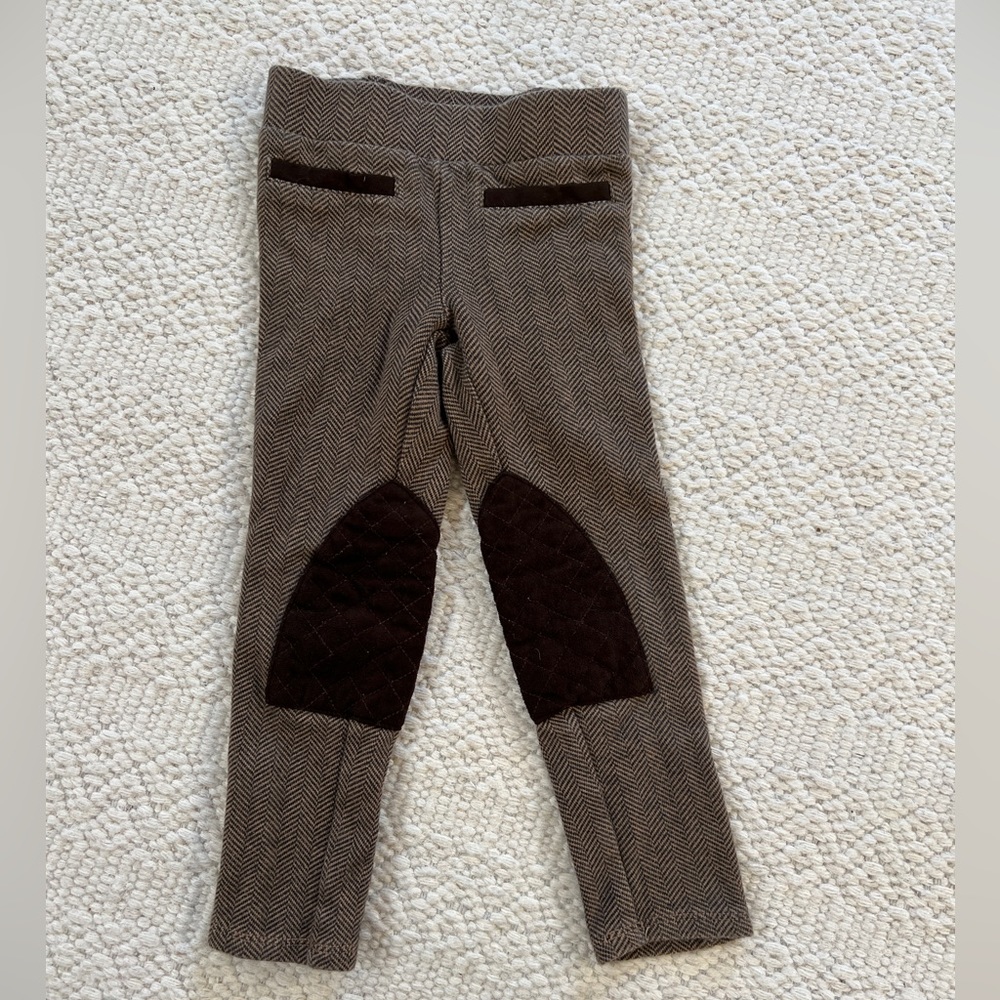 Janie and Jack plaid riding Pant (3T)